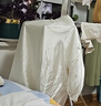 LAZY GOOSE懶鵝100%桑蠶絲兒童睡衣真絲春夏款舒適寬松空調(diào)服寶寶家居服 V領(lǐng)短袖桑蠶絲家居服 100cm【推薦身高95-105】 曬單實(shí)拍圖