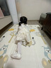 babyjianle寶寶軟底學(xué)步鞋子女寶寶涼鞋公主鞋0-1-2歲嬰兒洋氣單鞋寶寶學(xué)步 公主白 內(nèi)長14cm 18碼腳長13厘米 曬單實(shí)拍圖