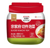 清凈園宗家府切件泡菜1200g瓶裝韓國泡菜辣白菜下飯菜咸菜 曬單實(shí)拍圖