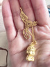 菜百首飾 黃金吊墜 足金硬金生肖守護(hù)佛系列 定價(jià) 不含鏈  HD 黃金吊墜（不含鏈） 約2.80g（生肖雞-不動(dòng)尊菩薩） 曬單實(shí)拍圖