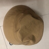 無印良品（MUJI）使用不易沾水帶不易沾水圓帽漁夫帽 帽子 遮陽帽 帶掛繩 DBA21A2S 米色 55-57cm 曬單實拍圖