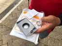 LVZHUYE適用蘋果AirTag保護套防丟器卡片證件照PC炭纖維卡托錢包卡包Tag卡套防丟airtags殼追蹤器保護殼 AirTagPC炭纖維卡托保護套-黑色 曬單實拍圖