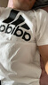 阿迪達(dá)斯 （adidas）短袖男士2025夏季半袖體恤戶外跑步健身訓(xùn)練運(yùn)動(dòng)服休閑圓領(lǐng)T恤 純棉IC9349白色 M 推薦135-155斤 曬單實(shí)拍圖