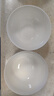 瓷俠客純白碗家用骨瓷米飯碗陶瓷小湯碗飯店餐具套裝面碗吃飯碗2024新款 5英寸大米飯碗【1個(gè)】 曬單實(shí)拍圖