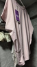 NEVER ME瑜伽服女短袖寬松收褶蝙蝠袖透氣T恤健身跑步運(yùn)動(dòng)上衣夏季 曬單實(shí)拍圖