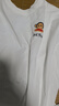 大嘴猴（paul frank）短袖t恤男士t恤夏季純棉t恤男休閑男女同款白色t恤 L  白色  曬單實拍圖