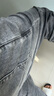 杰克·瓊斯（JACK&JONES）25年男裝夏季903直筒牛仔褲男黑灰色彈力涼感寬松潮流褲子品牌 A17灰牛仔 寬松直筒，卡碼拍小 33 180 W33/L32 曬單實(shí)拍圖