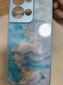 品托（Pintop）opporeno9手機(jī)殼reno9pro玻璃新款保護(hù)套簡約散熱輕薄全包直邊防摔硬殼高級(jí)創(chuàng)意男女款 OPPOReno9Pro+【遠(yuǎn)峰藍(lán)-水墨鎏金】 冰晶玻璃殼 曬單實(shí)拍圖