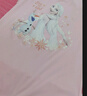 迪士尼愛(ài)莎公主女童睡裙冰絲莫代爾兒童睡衣夏季薄款ZF36807-1 粉 110 曬單實(shí)拍圖
