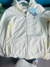 FILA 斐樂官方女裝外套2025夏新款健身輕薄運(yùn)動(dòng)涼感防曬衣女UPF500+ 羽柔白-IV M 165/84A/M 曬單實(shí)拍圖