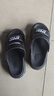 利達妮（TZLDN）涼鞋男士休閑運動(dòng)旅行沙灘防滑厚底eva防臭開(kāi)車(chē)涼拖鞋男款戶(hù)外穿 沉穩黑 40 -41【適合39-40碼】 曬單實(shí)拍圖