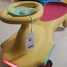 babycare扭扭車防側(cè)翻兒童溜溜車音樂搖搖車滑行玩具車洛克黃 曬單實(shí)拍圖