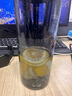 米家Tritan水杯 600ml大容量 小米（MI）健身彈蓋杯搖搖杯 深灰色 曬單實拍圖