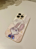 素洛適用蘋果16promax手機殼朱迪尼克iPhone15pro瘋狂動物城玻璃14plus卡通創(chuàng)意趣味13情侶男女12全包 【玻璃古董白】朱迪judy iPhone 16 pro 曬單實拍圖