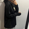 小野和子寬松防曬衣女夏季外套戶外防紫外線冰絲防曬服 曜石黑  均碼F 曬單實(shí)拍圖