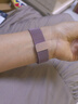 watchbond適用華為手表fit4表帶fit4pro米蘭尼斯磁吸表帶女生款watch fit3漸變色磁吸金屬不銹鋼夏季腕帶 玫瑰粉【米蘭磁吸】專用一體 適用：華為Watch Fit4/4pro表帶 曬單實拍圖