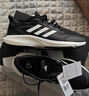 阿迪達斯 （adidas）男女跑步鞋夏季減震防滑耐磨舒適跑步運動鞋IH6038 黑色 42 碼UK8 曬單實拍圖