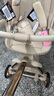 丸丫T6-2遛娃神器嬰兒推車0-3歲可坐可躺輕便折疊高景觀雙向白金系列 【白金系列】香檳金PLUS 曬單實(shí)拍圖