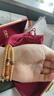 六福珠寶福滿傳家系列足金福祿聚寶鎏彩古法黃金項(xiàng)鏈套鏈 計價F63TBGN0027 35.78克(含工費(fèi)3113元) 曬單實(shí)拍圖