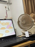 電風(fēng)扇家用桌面風(fēng)扇夾扇自動(dòng)搖頭三合一電扇五檔大風(fēng)力靜音學(xué)生宿舍USB充電夜燈氛圍數(shù)顯辦公室 智能款-自動(dòng)搖頭-定時(shí)-夜燈-遙控/按鍵操作 曬單實(shí)拍圖