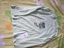 TEEK春季薄荷曼波長(zhǎng)袖綠色t恤男士休閑上衣服 2025男裝春秋體恤打底衫 HE59V淺綠 L 曬單實(shí)拍圖