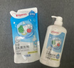 貝親（Pigeon）餐具清洗劑 洗奶嘴果蔬水杯餐具玩具 套裝 600ml+700ml PL156 曬單實(shí)拍圖