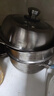 美廚（maxcook）蒸鍋全304不銹鋼30cm三層蒸鍋感溫復底湯鍋 燃氣電磁爐通用MCZ743 曬單實拍圖