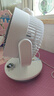 夏普（SHARP)小風(fēng)鈴空氣循環(huán)扇電風(fēng)扇家用小型風(fēng)扇桌面臺式靜輕音99檔風(fēng)速抑菌大風(fēng)量一級能效PJ-CA230A-C 曬單實拍圖