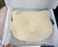 心香宜新生嬰兒枕頭硅膠定型枕0-2歲圓頭型向防偏頭相 硅膠定型枕【食品級硅膠】 純色 曬單實拍圖