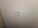 西門子（SIEMENS）開關(guān)插座 10A五孔帶20W A+C USB 插座 靈煜霧沙白5UB37743NC01 曬單實(shí)拍圖