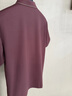 皮爾卡丹（pierre cardin）高端桑蠶絲短袖t恤男士polo衫2025新款夏季涼感半袖爸爸體恤上衣 杏色 XL 180 曬單實(shí)拍圖