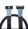 gelinktec MCIO轉(zhuǎn)接線MCIO 74pin PCIE5.0高性能計(jì)算機(jī)服務(wù)器GPU背板連接線RAID卡延長(zhǎng)線 MCIO轉(zhuǎn)MCIO連接線Gen5.0黑色 雙直頭-0.5米 曬單實(shí)拍圖