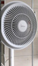 美的（Midea）【暴風循環(huán)】空氣循環(huán)扇大風量搖頭電風扇家用臺式落地扇輕音臥室節(jié)能小風扇柔風輕羽扇 FGA24TQ 曬單實拍圖