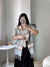 MITHAOL KUSC100%澳洲羊毛圍巾女2024秋冬新款圍脖生日情人節(jié)禮物送女友老婆 駝咖格【高檔禮盒裝】 均碼 曬單實(shí)拍圖