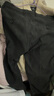 羅蒙（ROMON）褲子男夏季修身休閑褲男免燙商務(wù)九分褲彈力小腳男褲 深藍色 30 曬單實(shí)拍圖