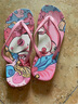 2026年夏季網(wǎng)紅人字拖女士防滑外穿ins印花夾板夾腳拖鞋 白兔 36-37 曬單實(shí)拍圖