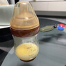 世喜新生兒防脹氣奶瓶3-7個(gè)月玻璃嬰兒仿母乳奶嘴240ml 曬單實(shí)拍圖