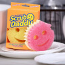 SCRUB DADDY笑臉洗碗海綿美國進口洗碗擦抹布海綿刷笑臉魔力百潔布清潔擦 【熱賣】笑臉雙面4個裝 曬單實拍圖