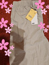 森馬（Semir）防曬休閑褲女25夏季一褲兩穿闊腿褲涼感褲子109325127003 曬單實拍圖