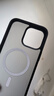綠聯(lián)適用iPhone16Promax手機(jī)殼 蘋果16ProMax磁吸殼 MagSafe保護(hù)套 無線充電防摔 磨砂黑色 曬單實拍圖