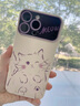 素洛適用蘋(píng)果16promax手機殼新款iphone14高級感15pro大視窗12可愛(ài)紫貓11可愛(ài)8plus全包男女xs保護13套 大視窗-白色-TDL紫色貓咪 iPhone 16 Pro Max 曬單實(shí)拍圖