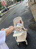 TianRui嬰兒推車高景觀雙向可坐可躺可折疊輕便攜帶四輪萬向可換向嬰兒車 三代-卡布奇洛plus機械式護脊 曬單實拍圖