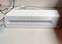 得力（deli）照片塑封機(jī) 辦公家用過塑機(jī)相片覆膜機(jī) 文件合同獎(jiǎng)狀證書圖畫菜單熱裱塑封 多尺寸壓膜過塑機(jī) A4 時(shí)尚簡(jiǎn)約 家用升級(jí) GQ405 曬單實(shí)拍圖