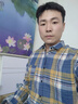 花花公子（PLAYBOY）格子襯衫男春秋季新款時(shí)尚潮流休閑外套男士寬松百搭免燙上衣男裝 Q-CHAOSHH119深藍(lán) XL 175 曬單實(shí)拍圖