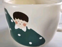 川島屋（KAWASIMAYA）一家三口四口杯子家用兒童喝水杯陶瓷親子馬克杯情侶咖啡杯 女孩 曬單實拍圖