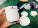 便攜式茶具旅行套裝快客杯防燙陶瓷一壺二杯白瓷辦公家用禮盒送禮 白瓷快客杯-觀山 曬單實拍圖