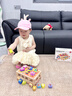 早教益智兒童積木嬰兒6個月以上一歲寶寶拼裝配對1-3托班玩具 12孔智力盒+磁吸小貓釣魚 曬單實拍圖