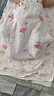 棉加加（Cotton++）嬰兒包巾紗布浴巾蓋毯新生兒包單純棉a類寶寶空調(diào)待產(chǎn)包被襁褓巾 火烈鳥【竹纖維+棉】A類超薄 120*110cm【0-6歲】 曬單實(shí)拍圖