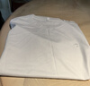 皮爾卡丹（pierre cardin）專柜100%桑蠶絲短袖圓領(lǐng)T恤男裝夏季休閑純色百搭真絲上衣男 白色 100%桑蠶絲 2XL (120) 150-170斤 曬單實拍圖