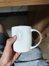 CEROUKY陶瓷杯馬克杯泡茶水杯咖啡杯早餐杯畢業(yè)季企業(yè)logo私人個性定制 夢想白杯無定制 1個 350ml 曬單實拍圖